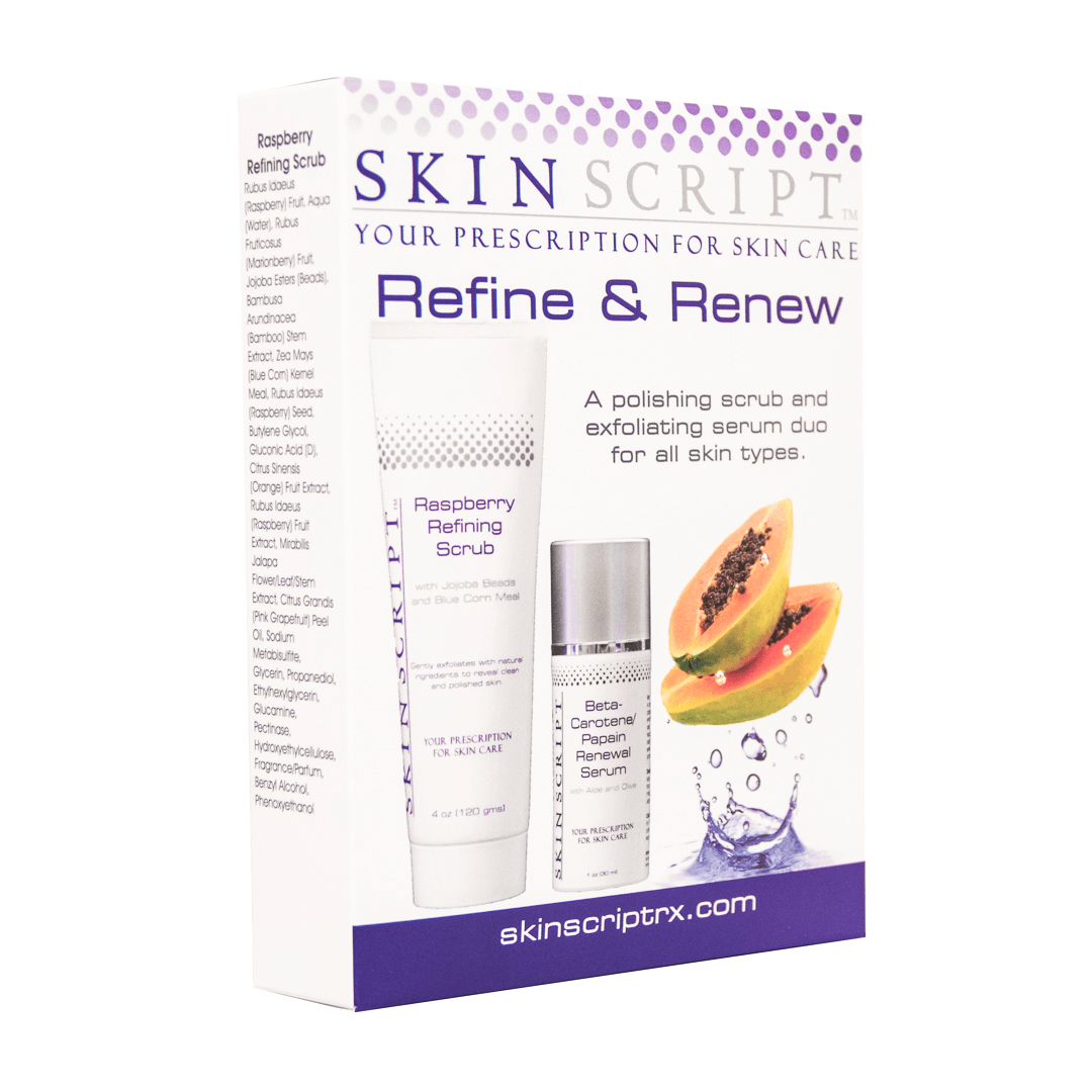 Refine & Renew Duo (Raspberry Scrub & Beta Carotene)