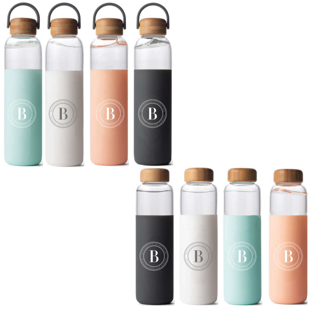 Branded Glass Water Bottle