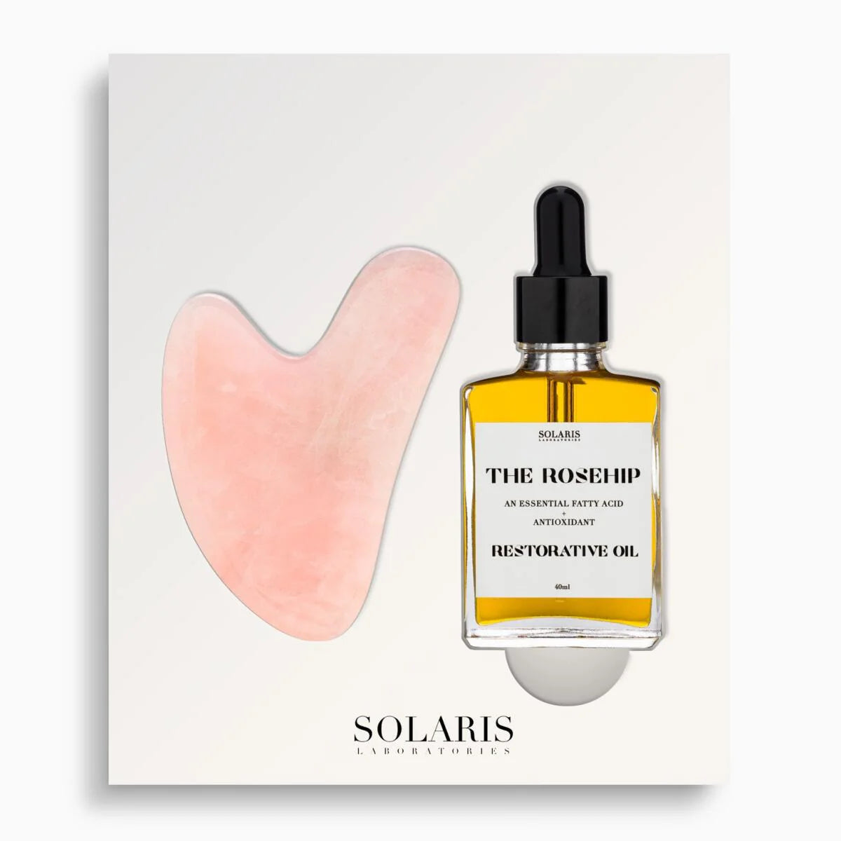 Gua Sha + Rosehip Oil Set *Limited Edition*