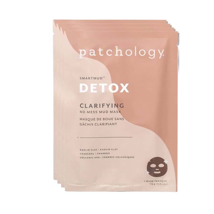 SmartMud® No Mess Mud Detox Sheet Mask 4 PACK